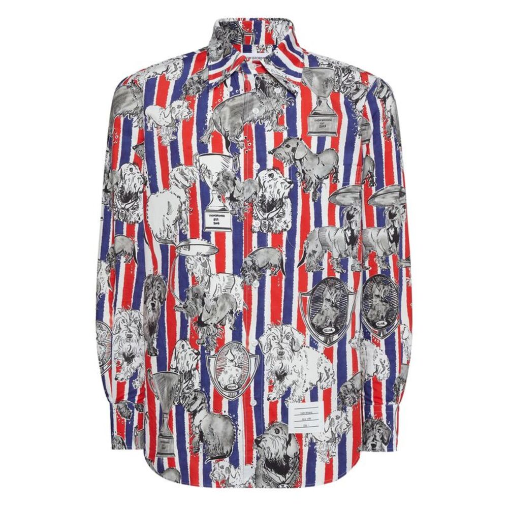Thom Browne Red Shirts Men